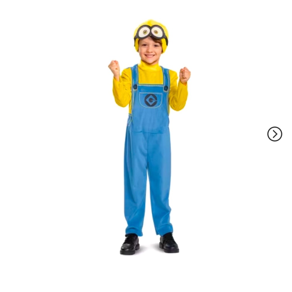 Kids Minion Costume - Yellow and Blue